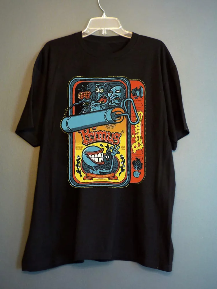Фото Футболка унисекс Primus Tour, Винтажная футболка, подарок для фаната от S до 5XL, 2024 №1