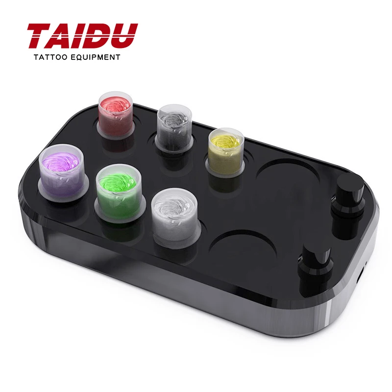 Магнитный миксер чернил для татуировки TAIDU автоматически смешивает смеситель