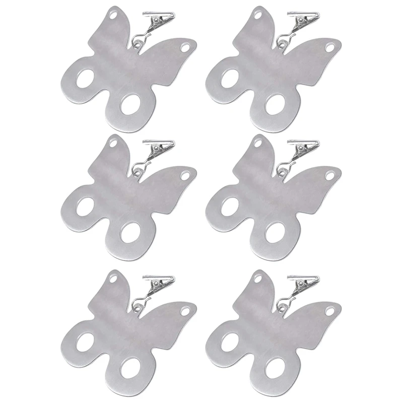 

Stainless Steel Tablecloth Pendant, Fixed Tablecloth Pendant, Outdoor Picnic Tablecloth Butterfly Pattern