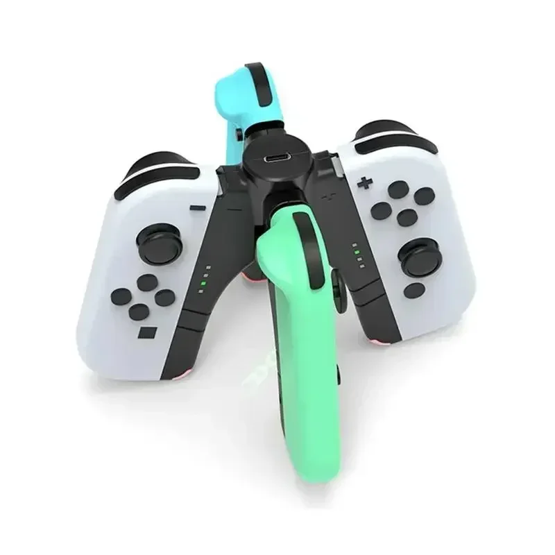 Ручка зарядного устройства Joy-con 4 в 1 ручка для переключателя NS/переключателя