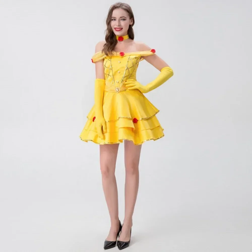 Костюм принцессы Белль из м/ф Красавица и Чудовище