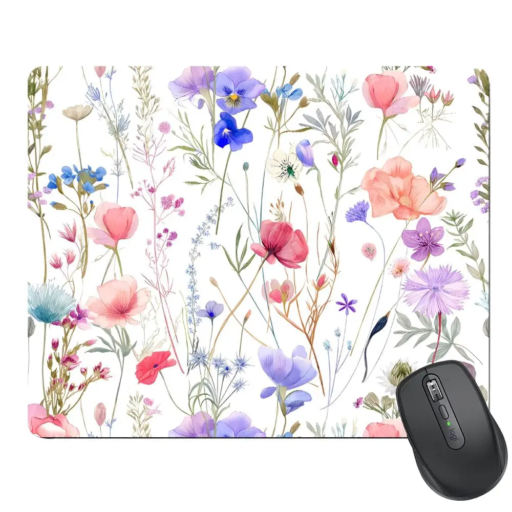 Высокое качество Ретро цветы растения печать игровой коврик для мыши геймер