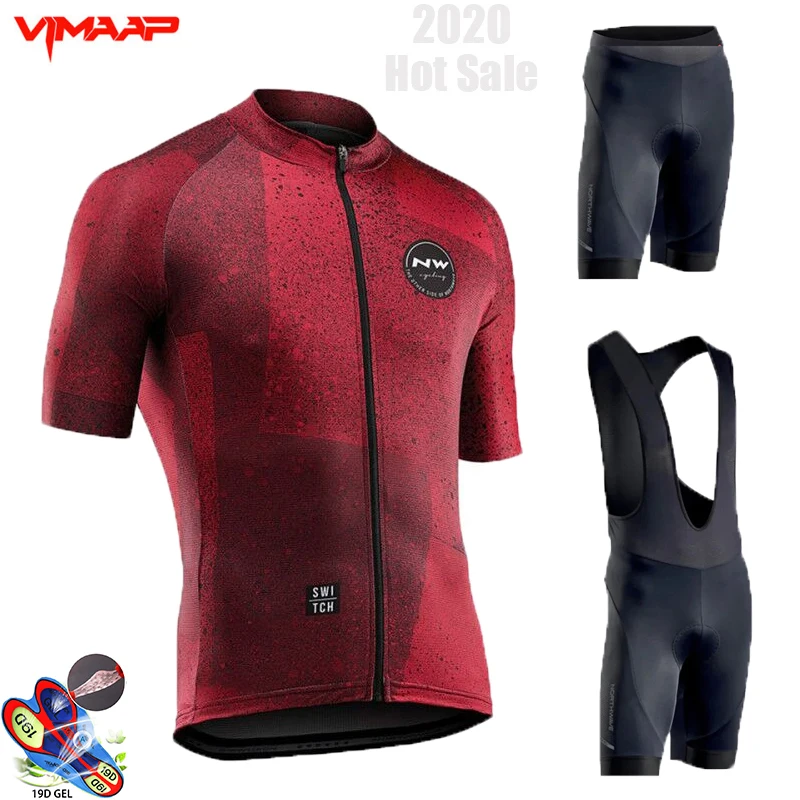 

Sports Set Men's Cycling Pants With Gel Jacket Uniform Jersey Jerseys Man Strava Tricuta Shirt Bike Clothing Jumper Cycle Mtb