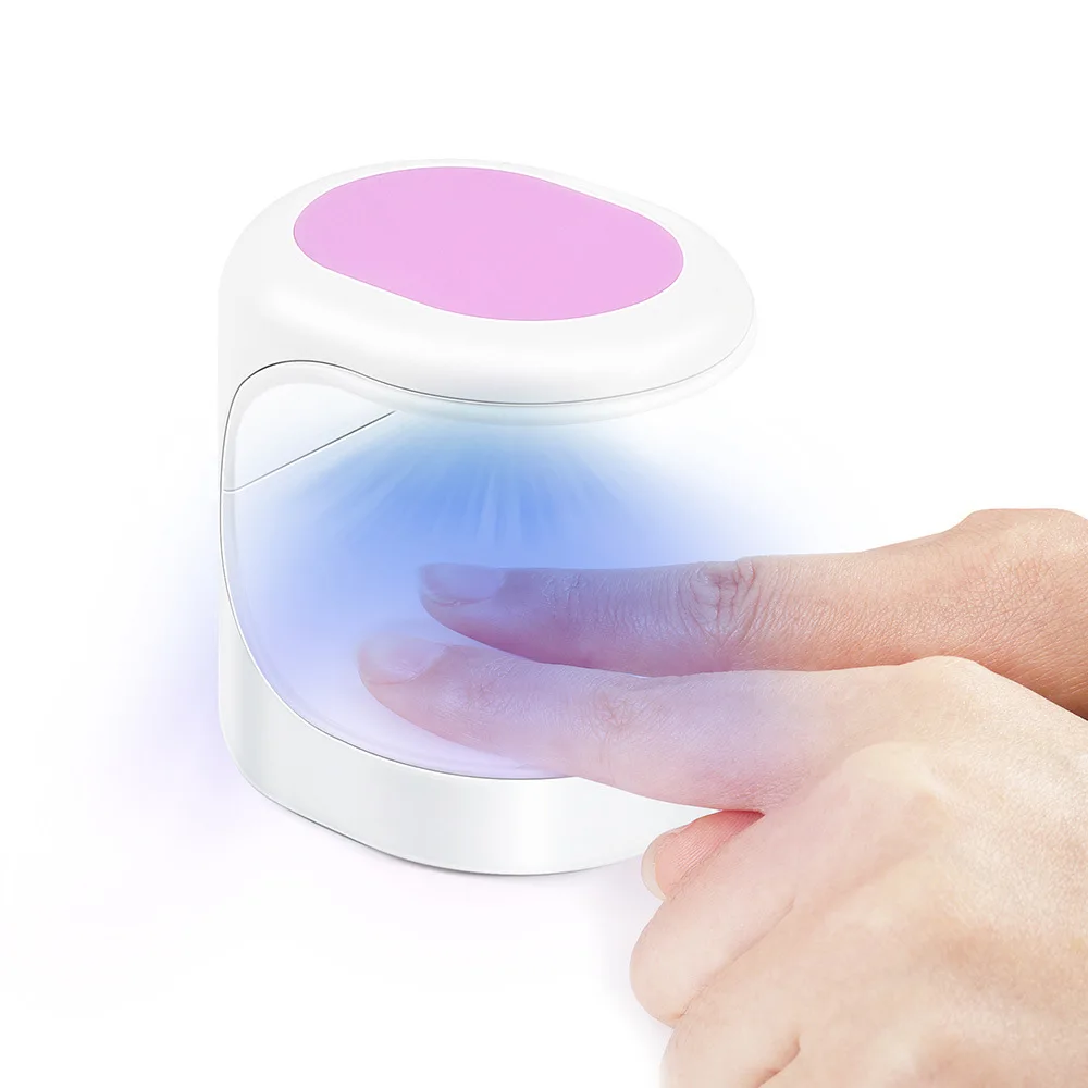 

Single Finger Mini Nail Led Lamp Small And Portable Mini Led Nail Lamp Phototherapy Dryer USB Interface Nail Lamp