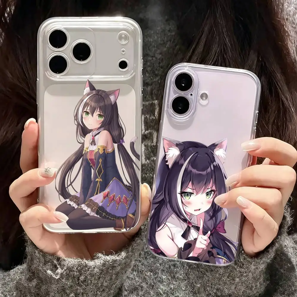 Фото Принцесса Коннект! Чехол ReDive Karyl для iPhone 17, 16, 15, 14, 13, 12, 11 Plus, Pro Max, мягкий прозрачный чехол №1