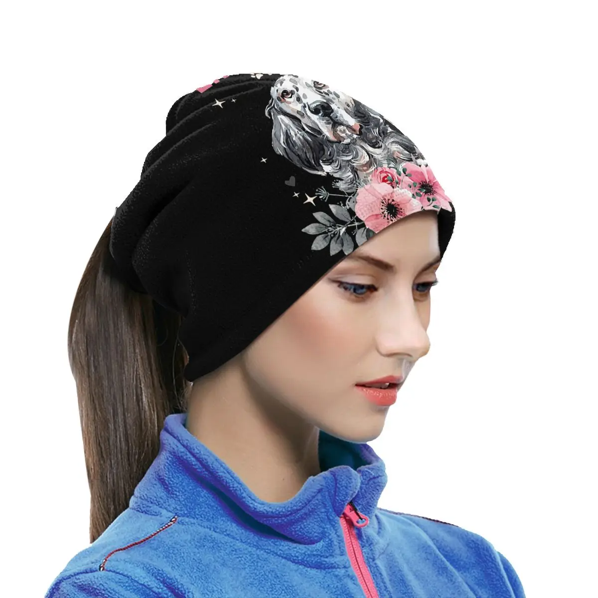 Собака мама папа английский Setter подарок для собаки владелец мамы микрофибра Шея