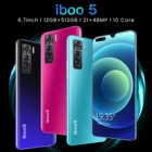 Смартфон Maimeite iboo 5, 6,7 дюйма, Android 10,0, 12 + 512 ГБ, две Sim-карты