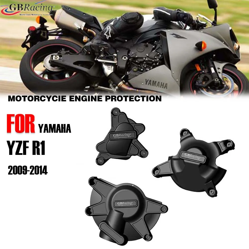 

For case GB Racing For YAMAHA YZF R1 2009 2010 2011 2012 2013 2014 Motorcycle Accessories Engine Protective Cover