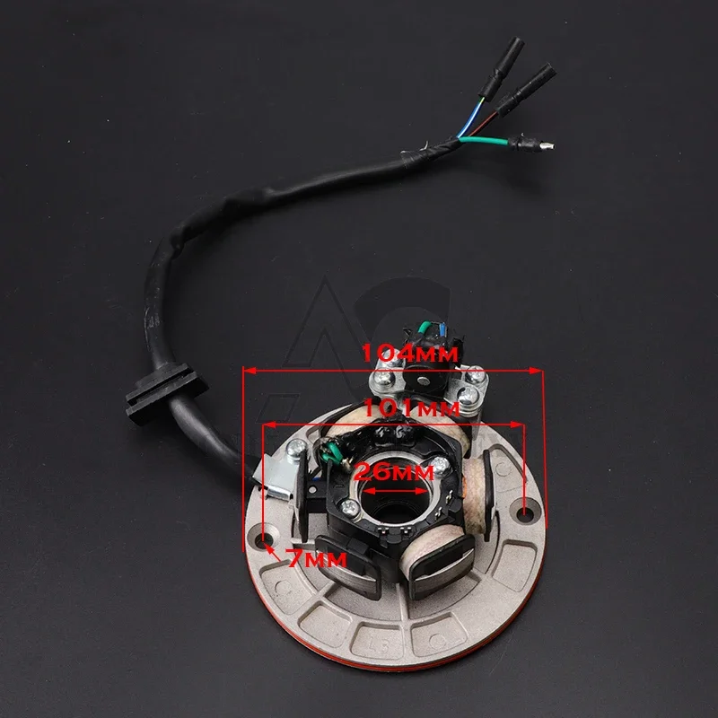 Фото YX140 3-проводной 5-проводной магнитный статор для YX 140cc Pit Dirt Bike PitsterPro Stomp Thumpstar SDG Apollo SSR YCF Atomik IMR №3
