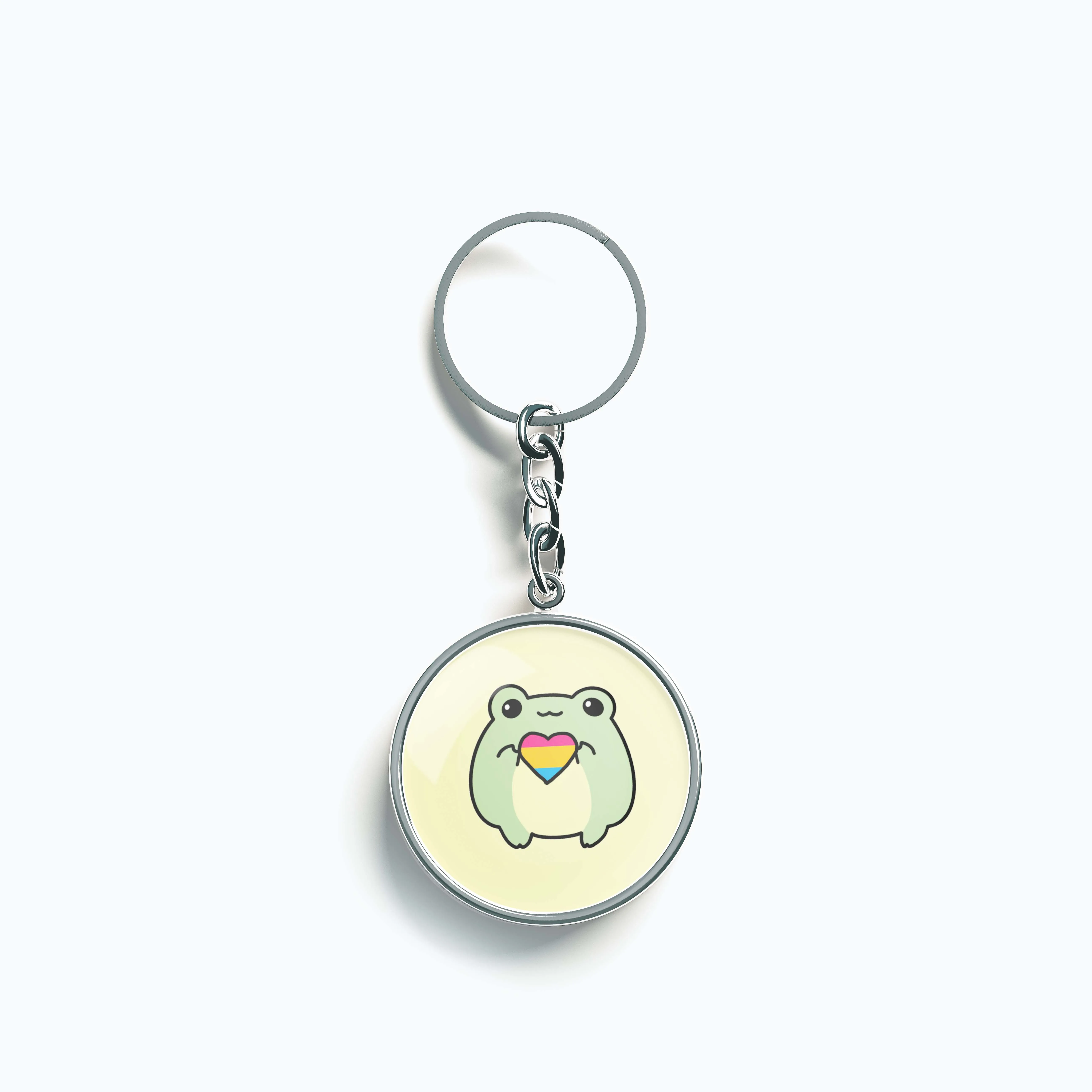 

Гордость, лягушки, пансексуальный флаг, луна, ожерелье, ювелирные изделия, подарки для девушек, женщин, Очаровательная Женская подвеска, из н...