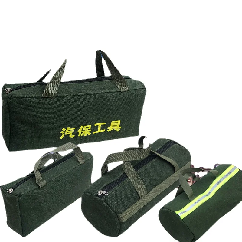 

Large Tool Bag Canvas Garden Carpenter Portable Handbag Complete Tool Bag Organizer Screwdriver Werkzeugkoffer Hardware Storage