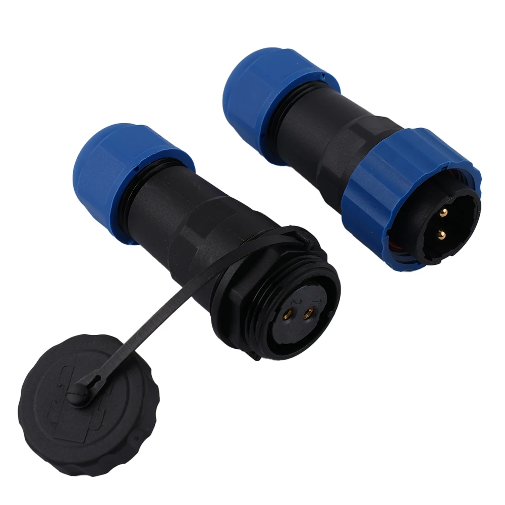 

SP20 IP68 Waterproof 2 To 14 Pin Plug And Socket Inline Connector Male/female Aviation Cable Connector Socket Threaded Connectio