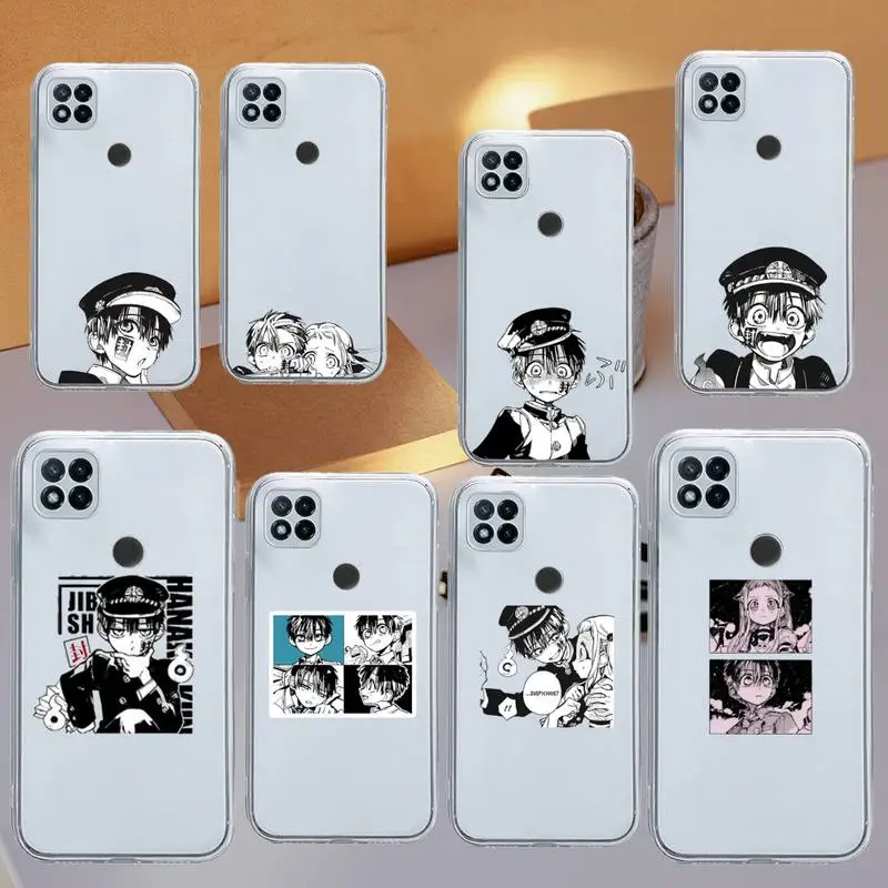 

Toilet Bound Hanako Kun anime Phone Case Transparent for Xiaomi redmi note x f poco 10 11 9 7 8 3 i t s E pro cover shell coque