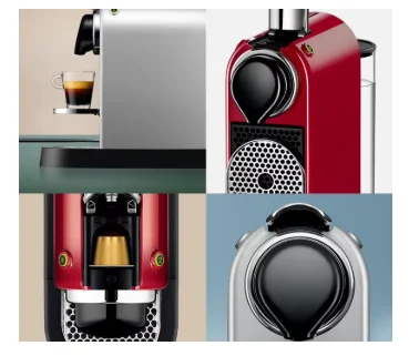 Фото Кофемашина Nespresso Citiz C113 для дома и офиса, капсульная, итальянская, автоматическая, умная, компактная, цвет вишневый, 230В, DIY №3