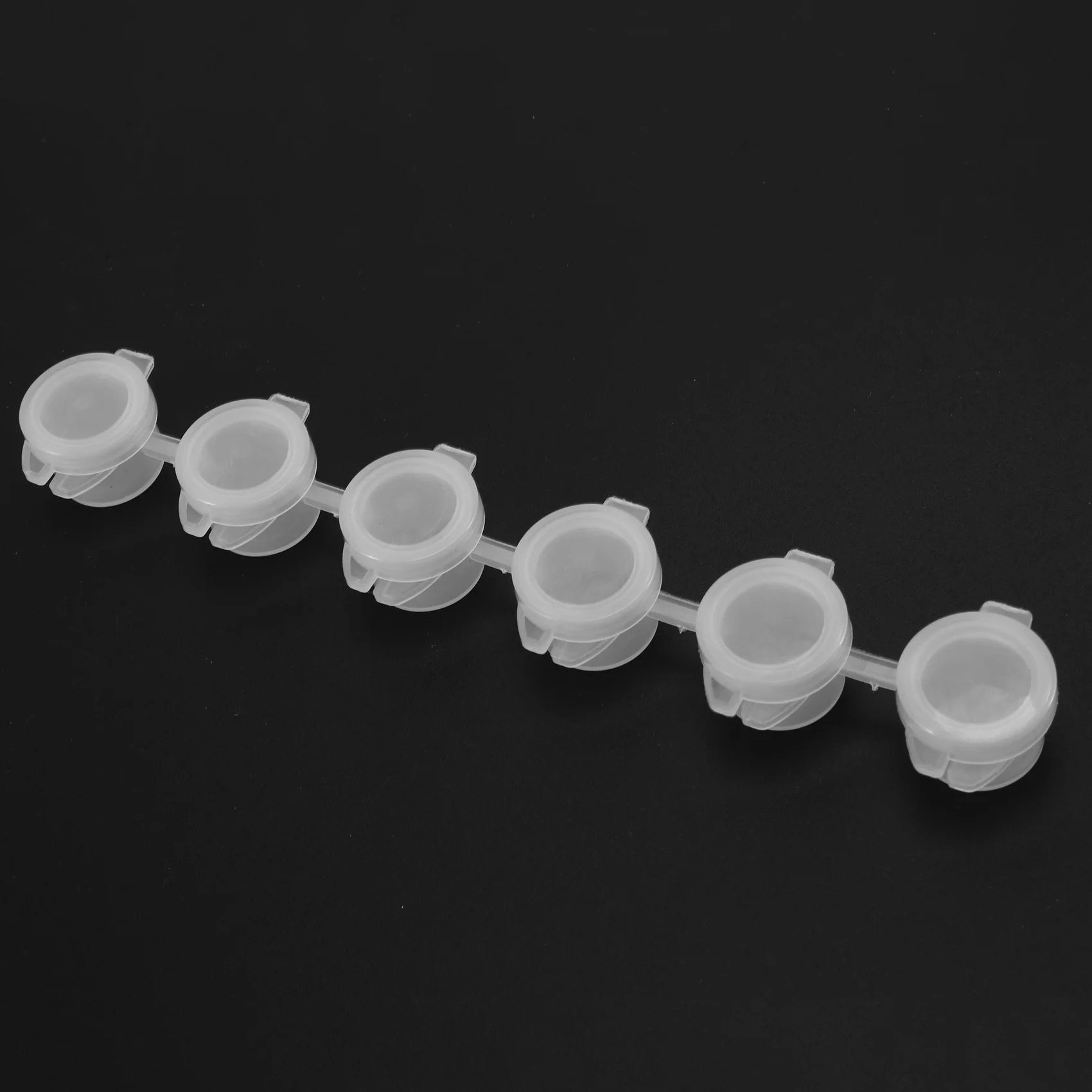 Пустой горшок для краски 240 шт. 40 полосок акриловый мини-контейнер полоски