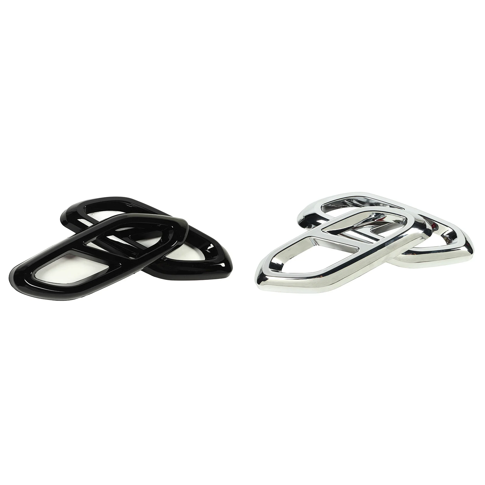 1 пара крышки глушителя выхлопной трубы декоративная сильная защита крышка