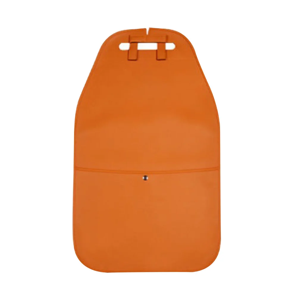 

Abrasionproof Covers Back Protectors for Children Kick Mats Organizer (Upgraded Style, Orange)