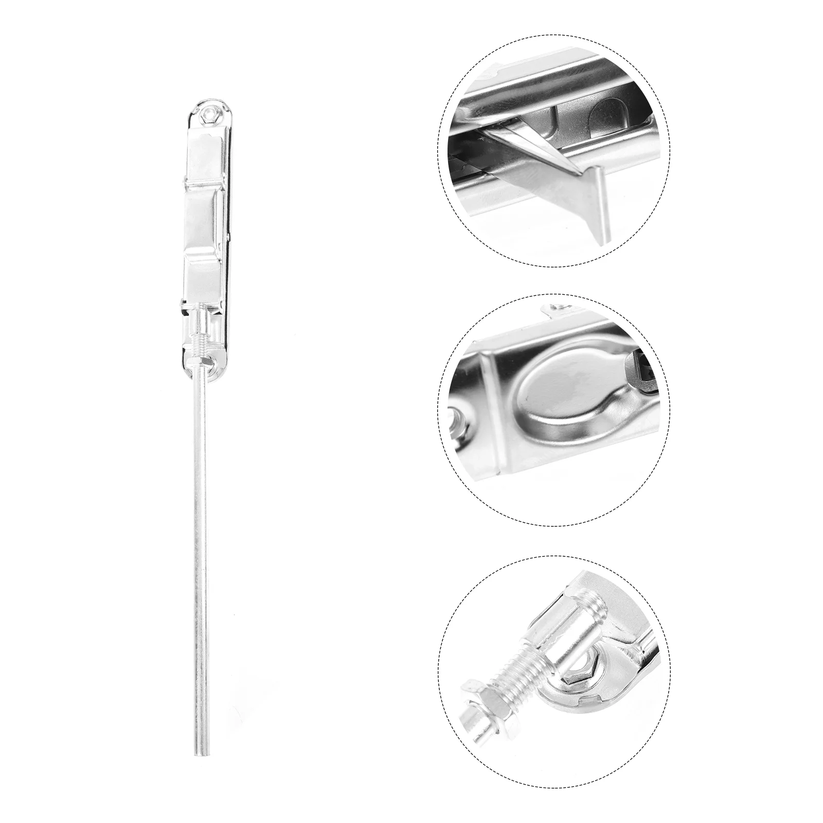 

2 Sets Fire Door Latch Sliding Security Lock Home Concealed Bolt Household Durable Bolts Latches 304 Stainless Steel Heavy Duty