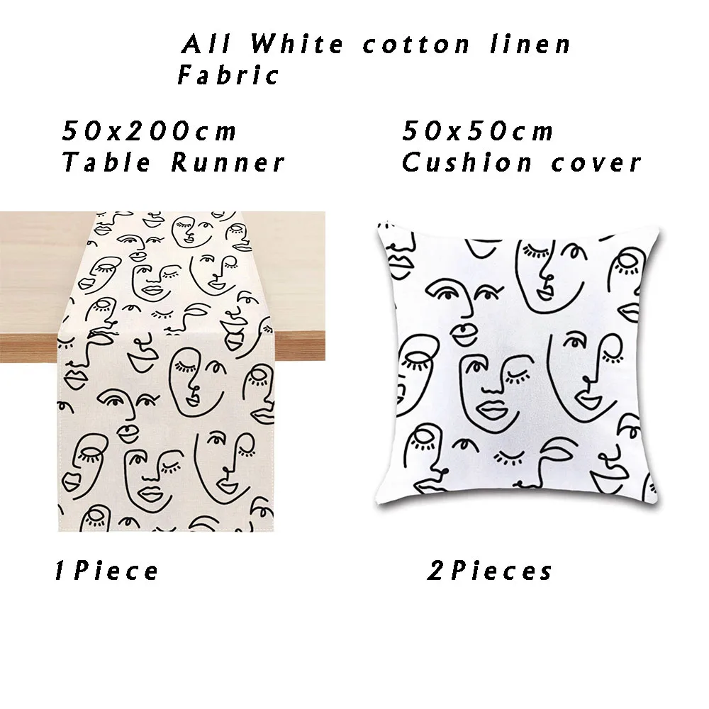 

Customize Table Runner Print Photos Dog Cat Children's Painting on Handbag Shopping Tote Home Storage Casual Bag Kids School