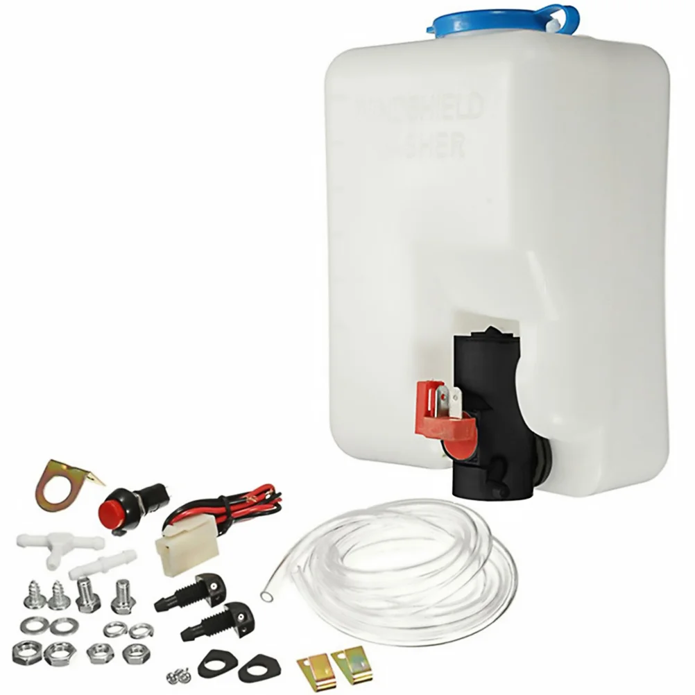 

Sprinkling Can Sets Wiper Washer System Pump Cleaning Kits Tank Bottle Windshield Reservoir Metal Fluid