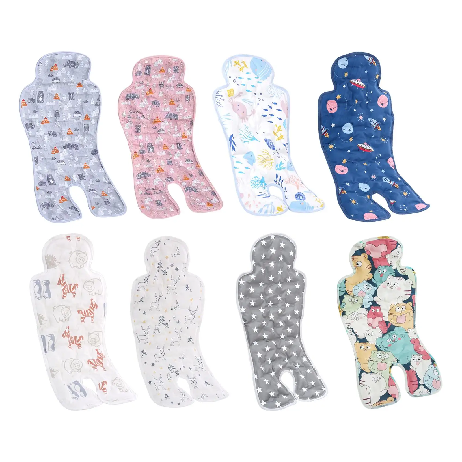 

Summer Stroller Cooling Pad Multifunctional Comfortable Baby Cushion Ice Seat Cooler Mat Soft Car Seat Cooling Liner for Gifts