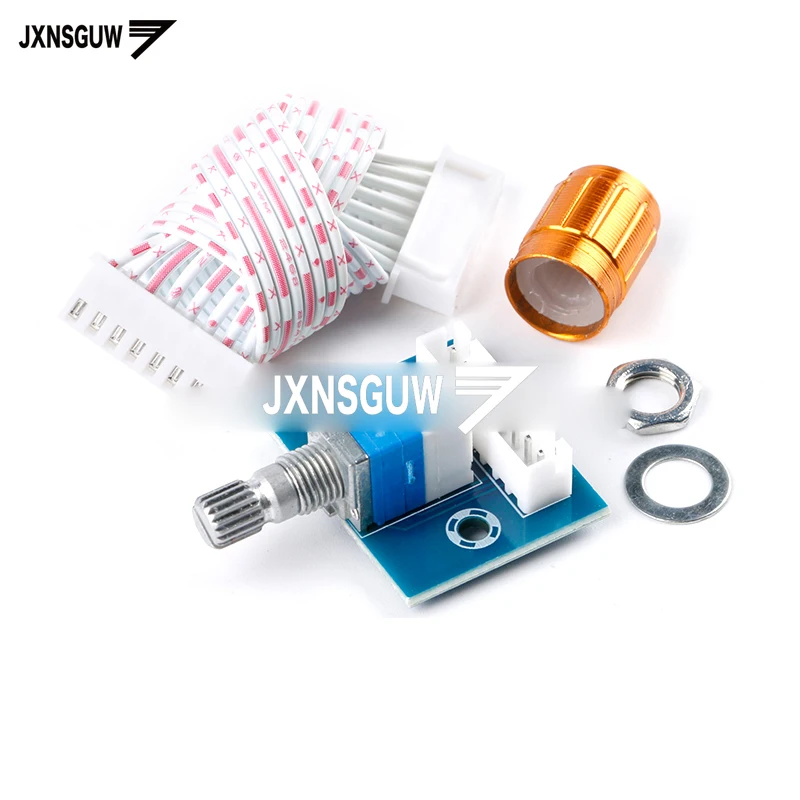 

Двойной потенциометр 50K с ручкой регулировки громкости