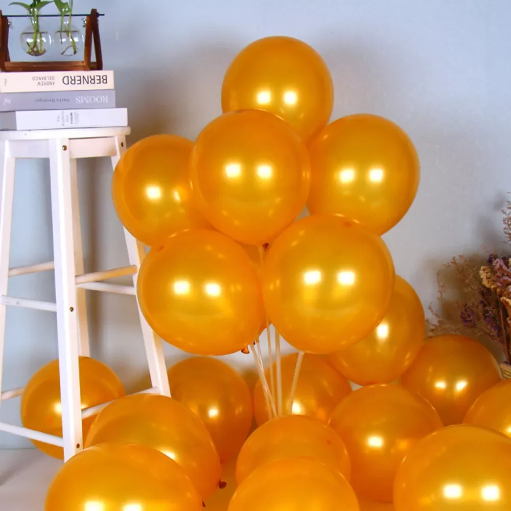 

30/50pcs 10 12 Inch Mix Colorful Pearl Latex Balloon Wedding Happy Birthday Party Decoration Air Ballon White Pink Blue