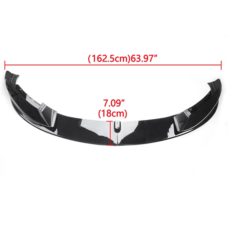 Диффузор для переднего бампера Rhyming разделитель губ спойлер подбородка комплект