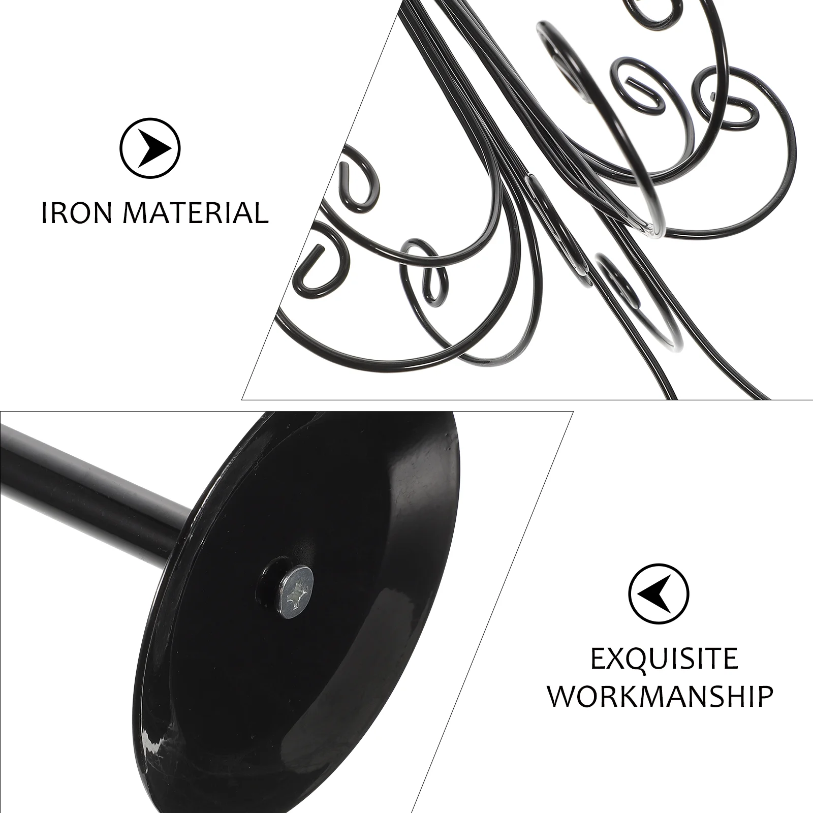 Подставка для ювелирных изделий металлическая стойка держатель ожерелья