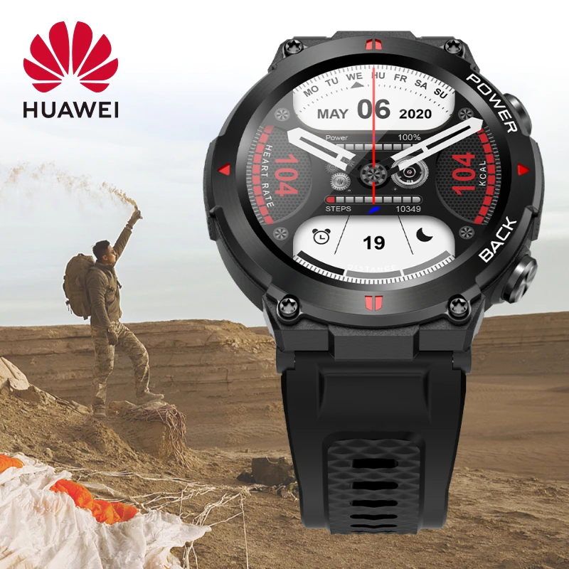 

Смарт-часы HUAWEI Bluetooth 2022, IP68, 1,32 дюйма, HD