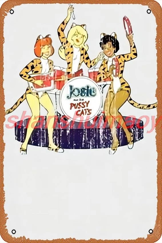 Металлическая винтажная жестяная вывеска крутая классическая ретро персонаж