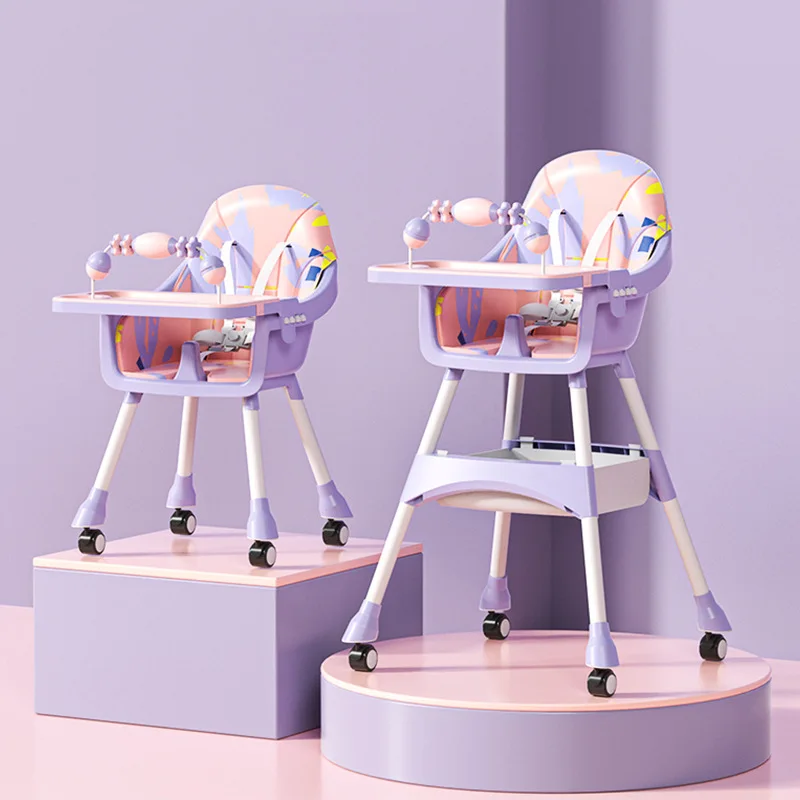 

Multi-functional Baby Dining Chair High Chairs Adjustable Children's Growing Dining Chair Portable Baby Booster Seats