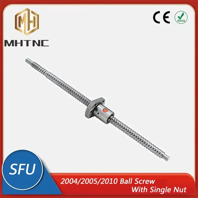 SFU2004 SFU2005 SFU2010 Роликовый шариковый винт C7 200-2000 мм с ...