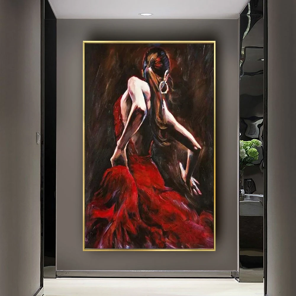 Современное искусство на холсте скандинавский домашний настенный художник