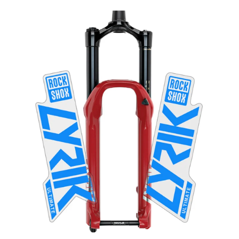 Фото Передняя фотография для 2020 ROCK SHOX LYRIK Ultimate прозрачная нижняя часть для горных и дорожных велосипедов аксессуары Переводные картинки Бесплат... №3