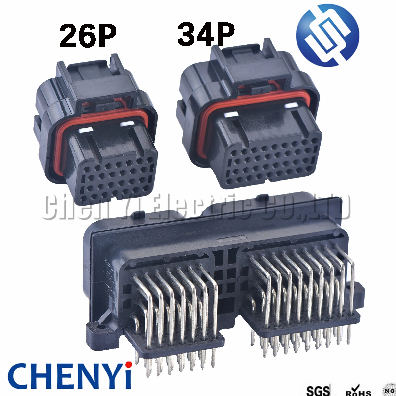 

TE AMP 26/34/60 Pin ECU Engine Gearbox Computer Board Plug ECU Car Connector socket 6437288-3 6437288-3 4-1437290-0 3-1437290-7