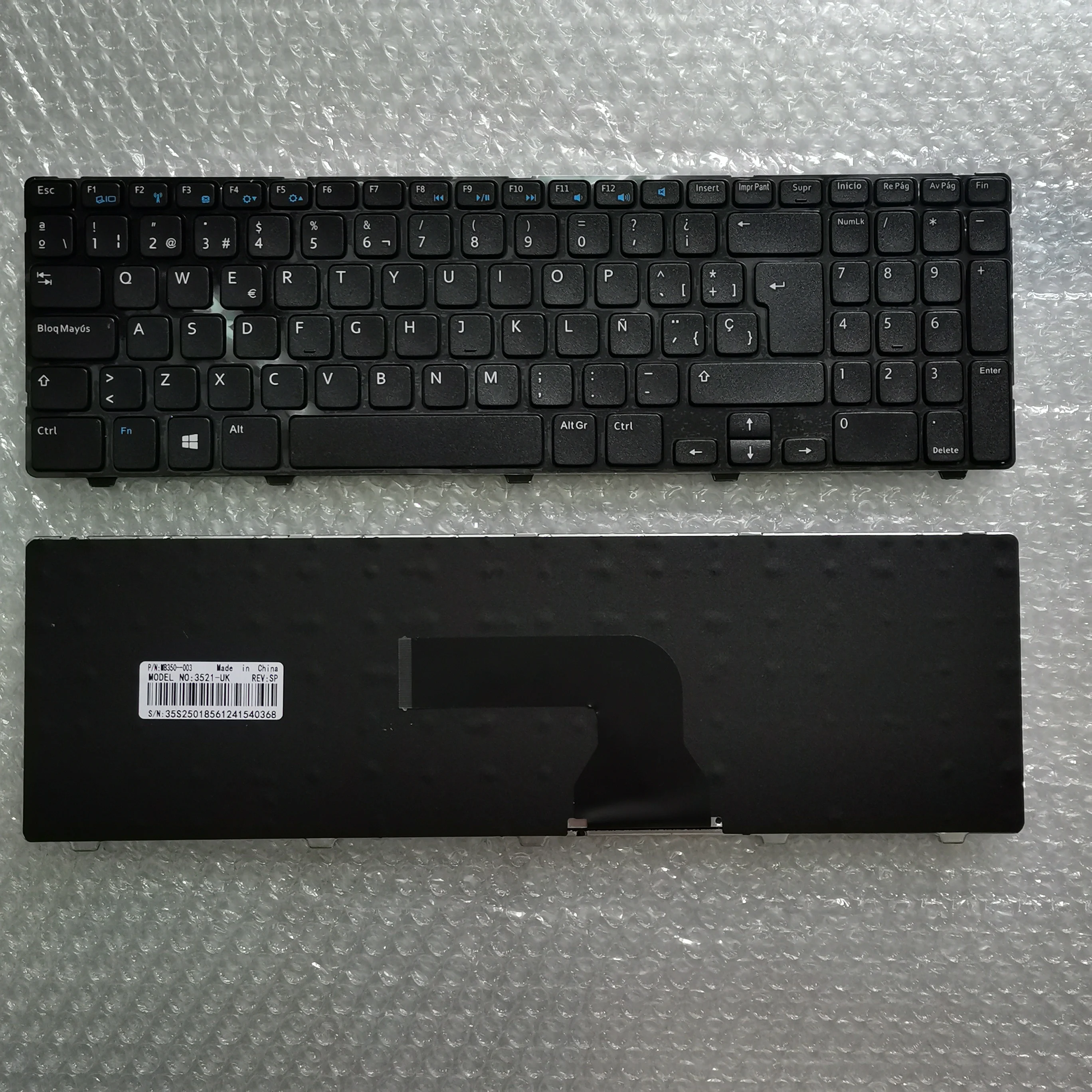 

XIN for DELL Inspiron 15 15R-3521 3521 5521 3537 3540 5421 5537 Laptop Keyboard Spanish