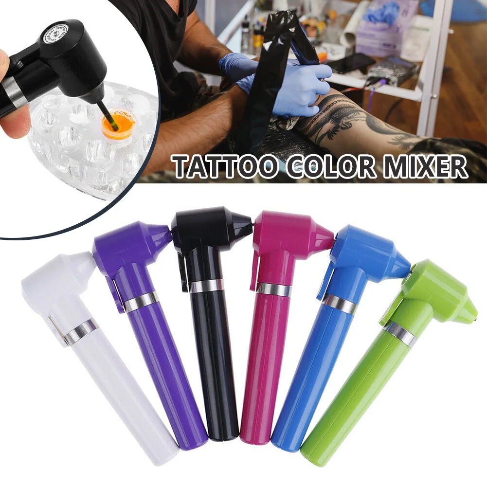 

Электрический цветной Миксер Для Татуировок, профессиональный инструмент для смешивания чернил, инструмент для боди-арта, аксессуары для татуировок для начинающих