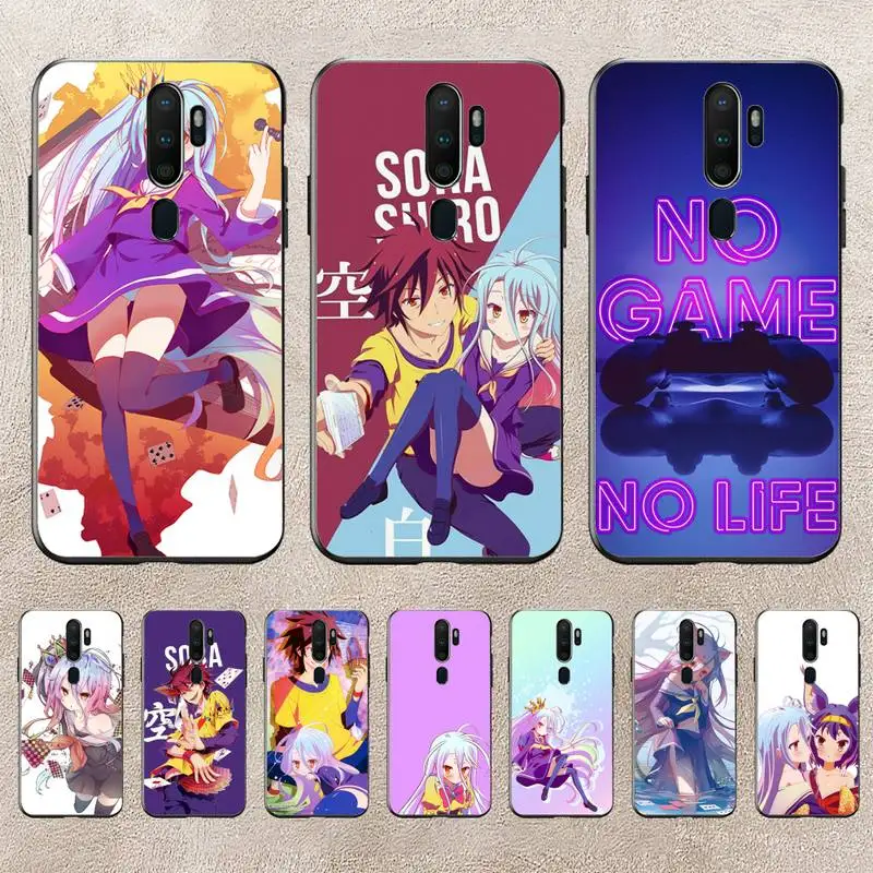 

NO GAME NO LIFE Phone Case For Redmi 9A 8A 6A Note 9 8 10 11S 8T Pro K20 K30 K40 Pro PocoF3 Note11 5G Case
