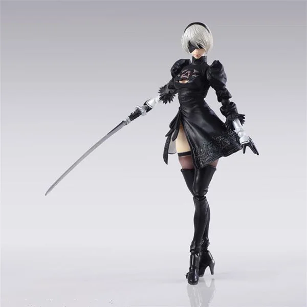 

Акция, новая цена, популярная фигурка из аниме PS4, NieR Automata YoRHa № 2, тип B 2B, мультяшная игрушка, фигурка figma