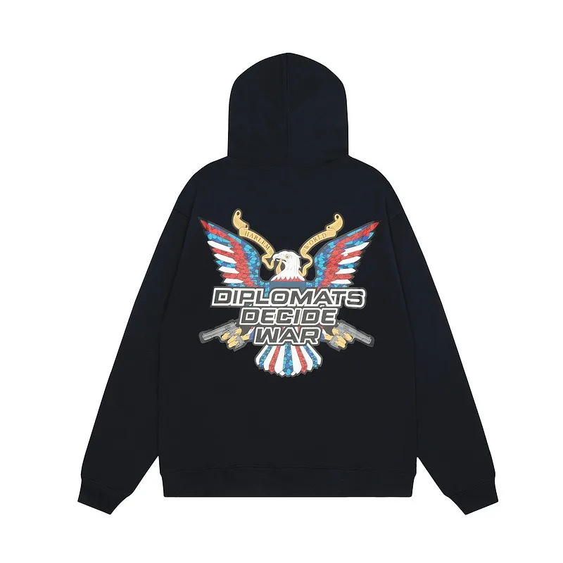 Толстовка ZOCI с капюшоном официальный сайт модная принтом манги арки орла тяжелая