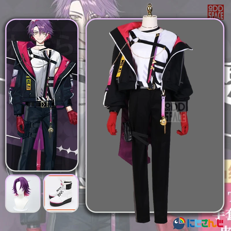 

Vtuber Nijisanji косплей игра Watarai hiбари Косплей Костюм Аниме парик обувь косплей Хэллоуин Рождество унисекс стиль для фото