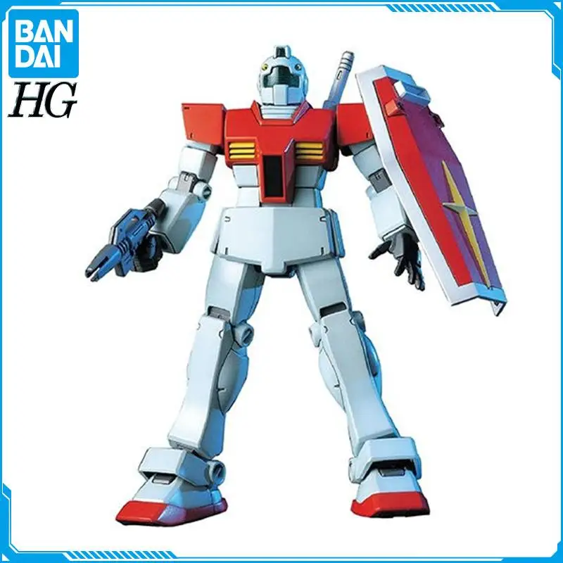 

In Stock Original BANDAI GUNDAM HG HGUC 1/144 RGM-79 GM GUNDAM Model Assembled Robot Anime Figure Action Figures Toys