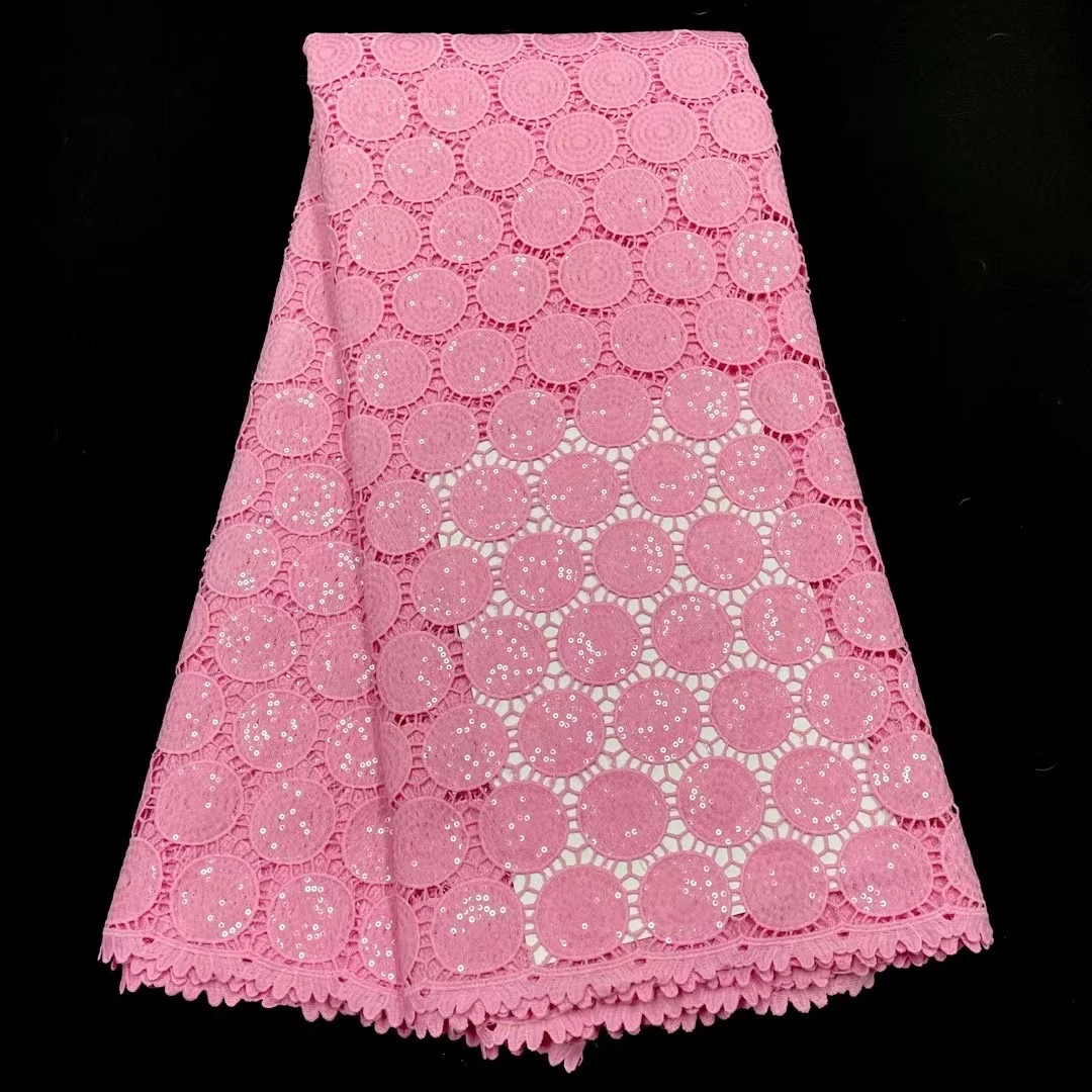 

Французская нигерийская молочная шелковая блестящая сетка, высокое качество, фотосессия для вечервечерние платья, 5 ярдов/партия