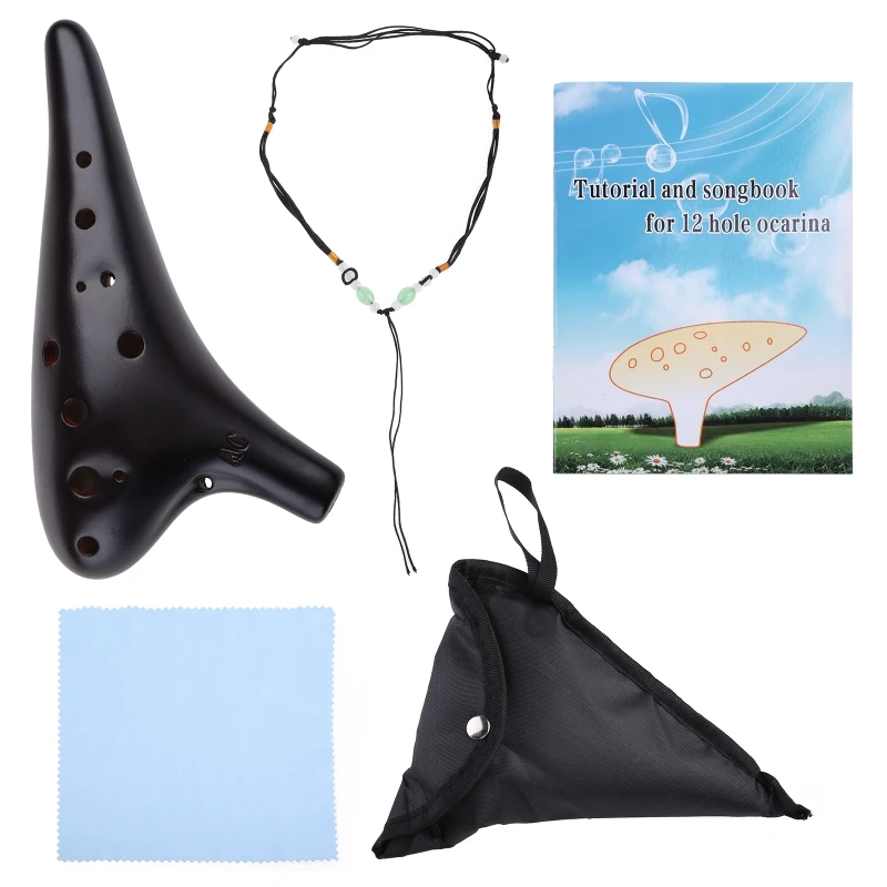 Классическая флейта Tone музыкальные инструменты 12 отверстий окарина тапион