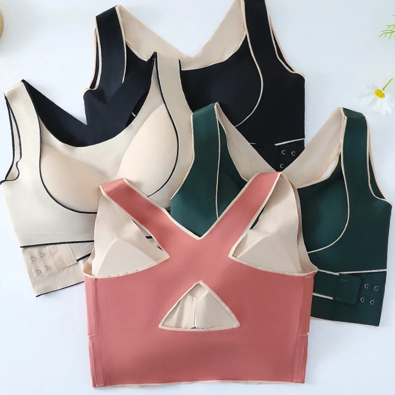 

Спортивное женское нижнее белье без следов, ударопрочное, не обвиснет, красивая спина, искусственное, женский бюстгальтер