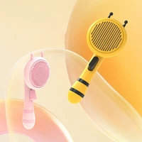 kawaii cat comb dog comb cleaning little bee removes hairs cat dogs needle comb pet hair remover animal hair brush grooming tool