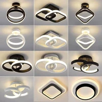 nordic modern led ceiling lights for bedroom aisle hallway decoration lamp acrylic decoration home lighting fixture