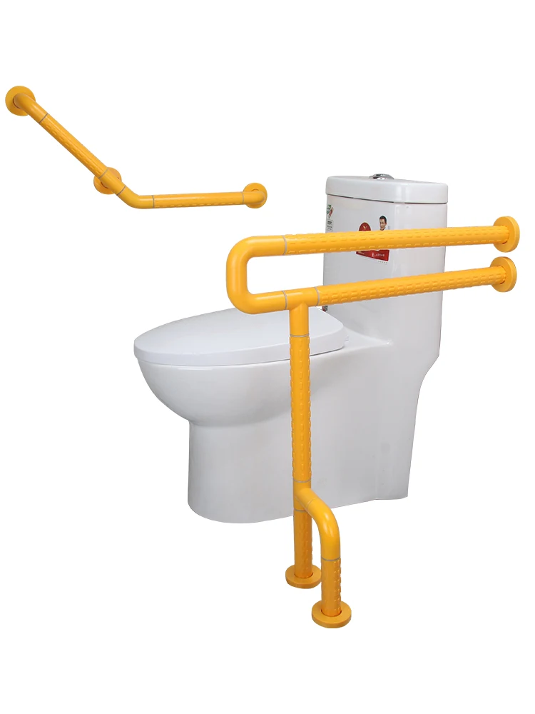 

Toilet Handrail Elderly Non-slip Toilet Toilet Barrier-free Safety Toilet Handle for Disabled Bathroom Railing Stainless Steel