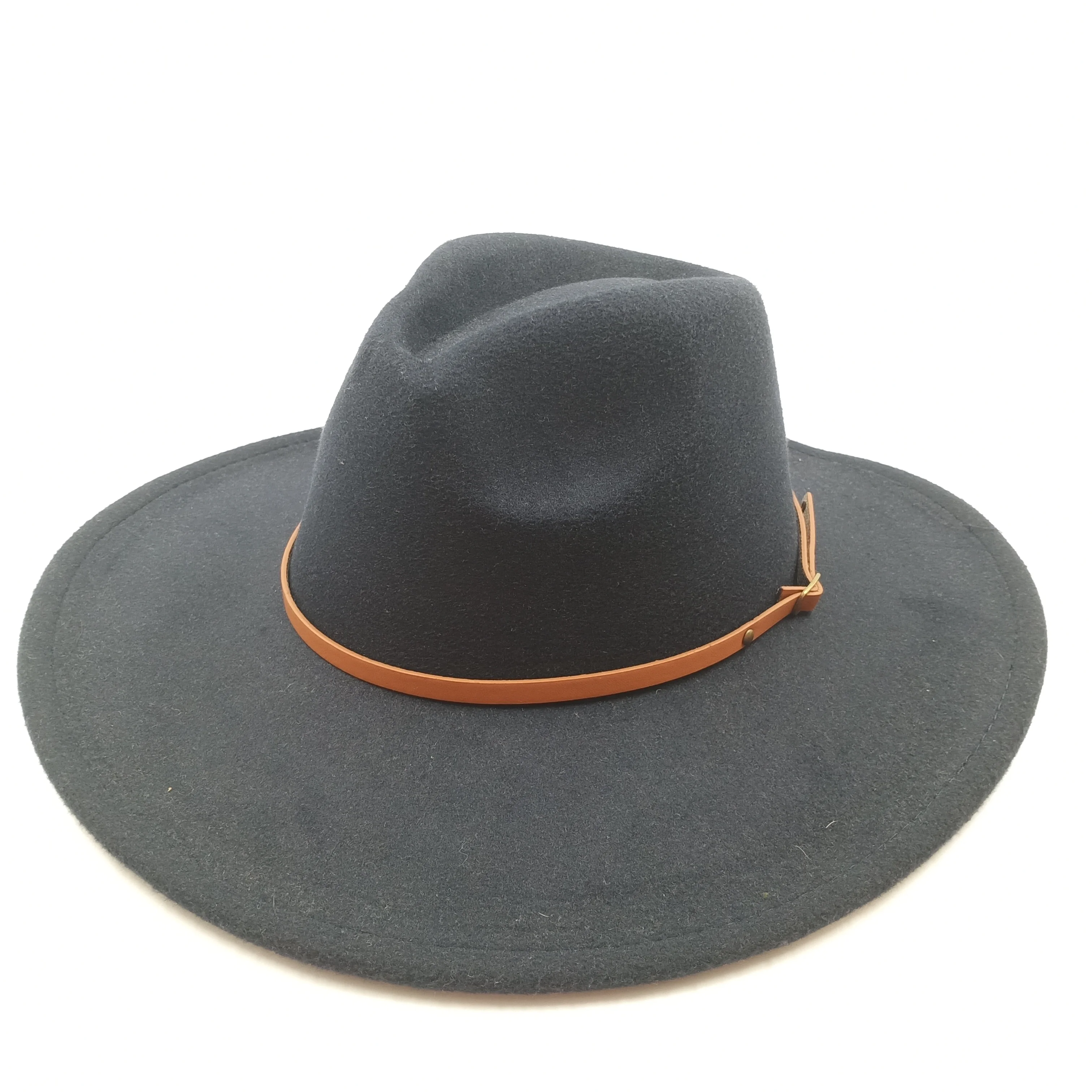 Новая цветная фетровая зимняя шляпа вогнуто-выпуклые капли воды 9 5 см поля